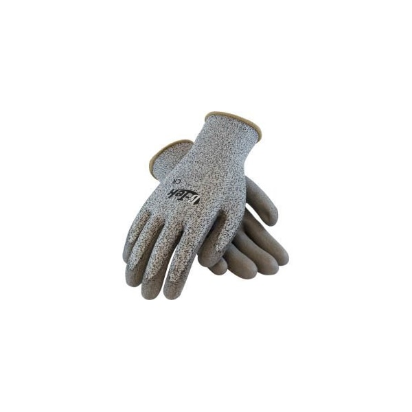 Pip PIP G-Tek CR Polyurethane Salt & Pepper Grip Gloves with HPPE Liner, Gray, XL, 1 DZ 16-530/XL - main